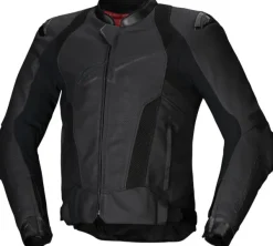 Alpinestars Motorjassen-Missile V3 Airflow Leather Motorjas Black Black 1100