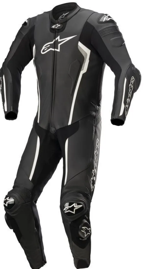 Alpinestars Motorpakken-Missile V2 Leather One Piece Black White 12