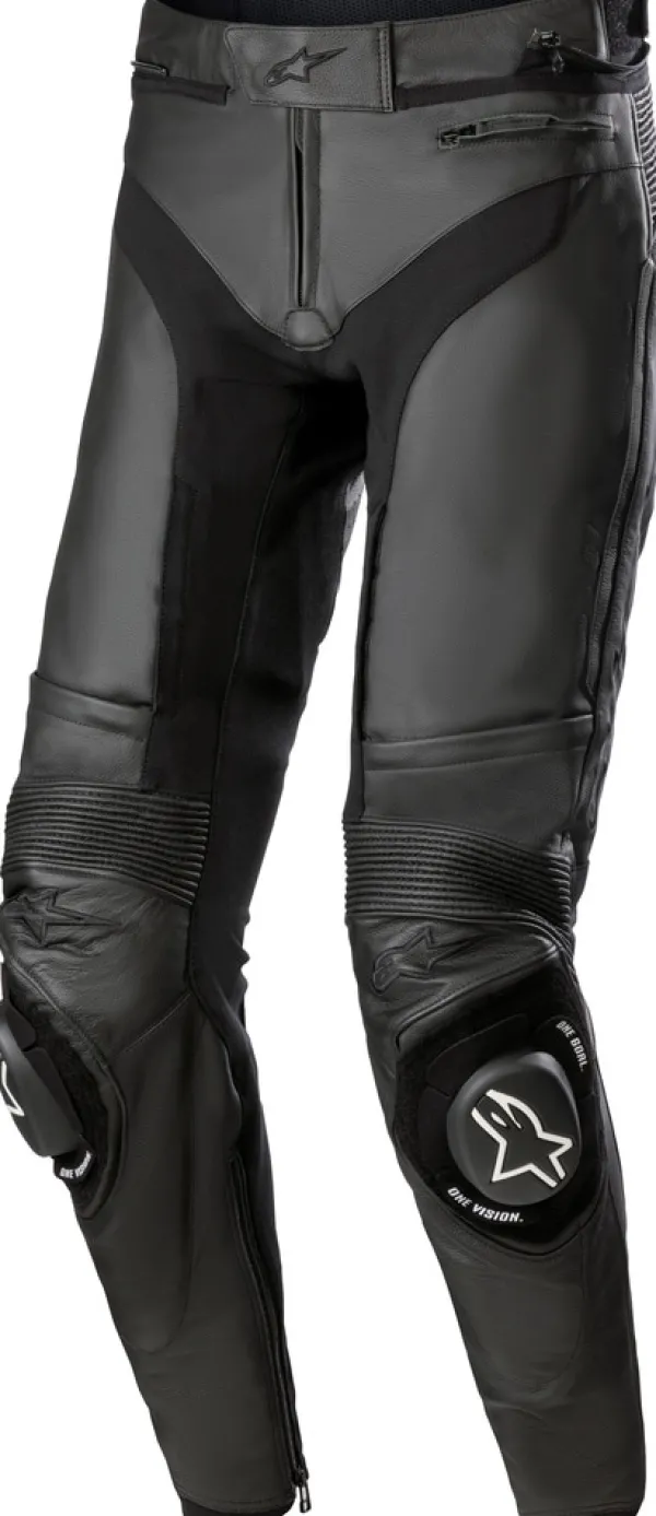 Alpinestars Motorbroeken-Missile V3 Motorbroek Leather Black/Black 1100
