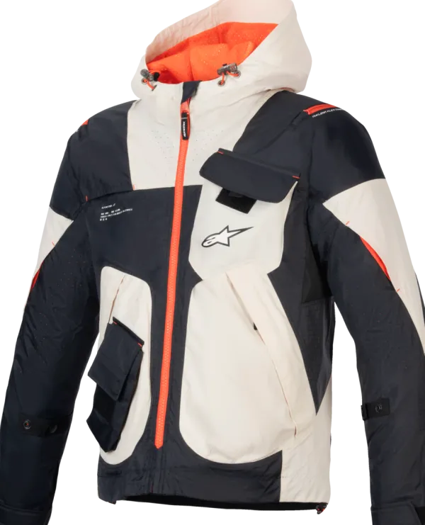Alpinestars Motorjassen-ogre Air otorja Back Aond Hot Orange 1489
