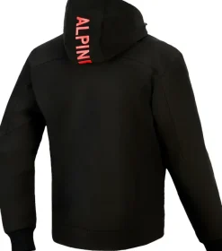 Alpinestars Motorhoodies|Motorjassen-Radiu Tech otorhoodie Back/Bright Red