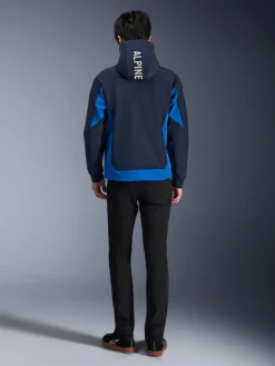 Alpinestars Motorhoodies|Motorjassen-Radiu Tech otorhoodie Night Navy/Roya Bue