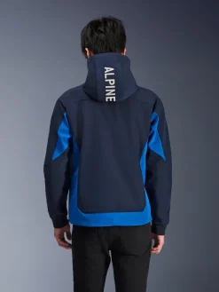 Alpinestars Motorhoodies|Motorjassen-Radiu Tech otorhoodie Night Navy/Roya Bue