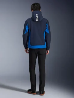 Alpinestars Motorhoodies|Motorjassen-Radiu Tech otorhoodie Night Navy/Roya Bue