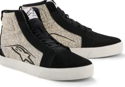 Heren Alpinestars Heren Motorschoenen-Ride-63 Canvas Sneaker Black/Cool Gray/White