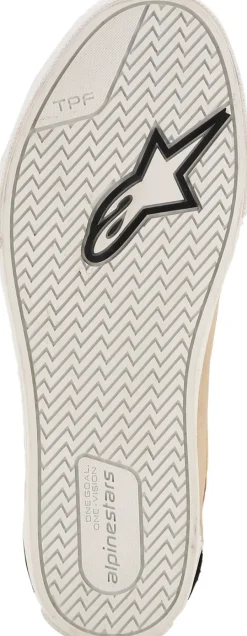 Heren Alpinestars Heren Motorschoenen-Ride-63 Canvas Sneaker Beige/Black/White