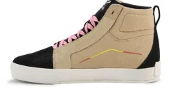 Heren Alpinestars Heren Motorschoenen-Ride-63 Canvas Sneaker Beige/Black/White