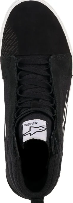Heren Alpinestars Heren Motorschoenen-Ride-63 Canvas Sneaker Black/White