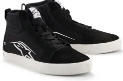 Heren Alpinestars Heren Motorschoenen-Ride-63 Canvas Sneaker Black/White