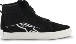 Heren Alpinestars Heren Motorschoenen-Ride-63 Canvas Sneaker Black/White