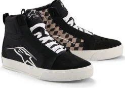 Heren Alpinestars Heren Motorschoenen-Ride-63 Canvas Sneaker Black/Cool Gray/Chess
