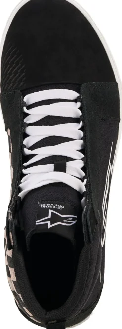 Heren Alpinestars Heren Motorschoenen-Ride-63 Canvas Sneaker Black/Cool Gray/Chess