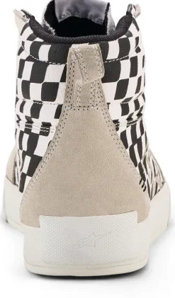 Heren Alpinestars Heren Motorschoenen-Ride-63 Canvas Sneaker White/Black/Chess