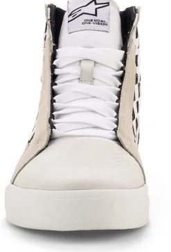 Heren Alpinestars Heren Motorschoenen-Ride-63 Canvas Sneaker White/Black/Chess