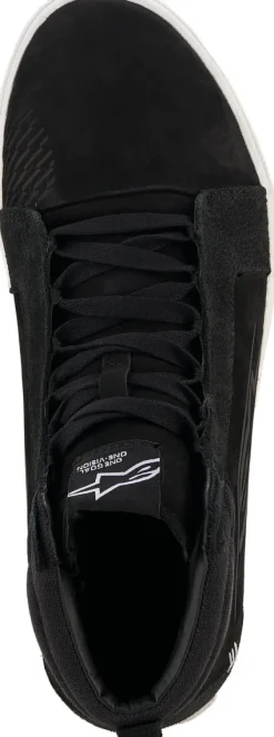 Heren Alpinestars Heren Motorschoenen-Ride-63 Leather Sneaker Black/White