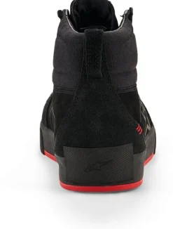Heren Alpinestars Heren Motorschoenen-Ride-63 Leather Sneaker Black/Bright Red