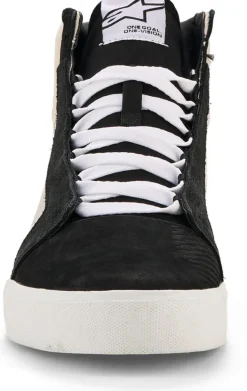 Heren Alpinestars Heren Motorschoenen-Ride-63 Leather Sneaker Black/Cool Gray/White