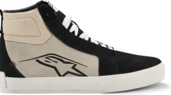 Heren Alpinestars Heren Motorschoenen-Ride-63 Leather Sneaker Black/Cool Gray/White