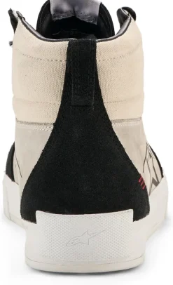 Heren Alpinestars Heren Motorschoenen-Ride-63 Leather Sneaker Black/Cool Gray/White