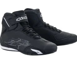 Heren Alpinestars Heren Motorschoenen-Sektor Shoes Black/White 12