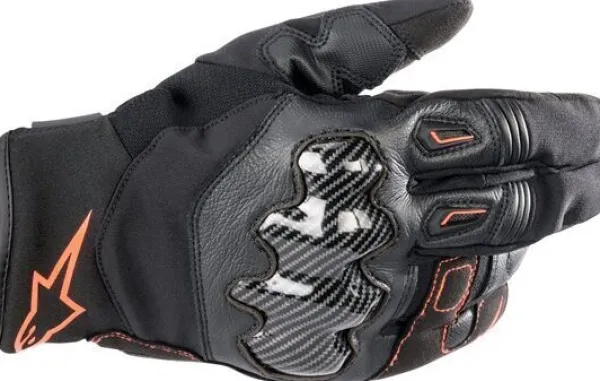 Alpinestars Motorhandschoenen-X-1 Drytar Gove Back Red Fuo 1030