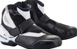Heren Alpinestars Heren Motorschoenen-SMX-1 R V2 Vented Shoes White 12