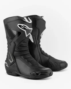 Heren Alpinestars Heren Motorlaarzen|Race Motorlaarzen-SMX-6 V3 Boots Black/White 12