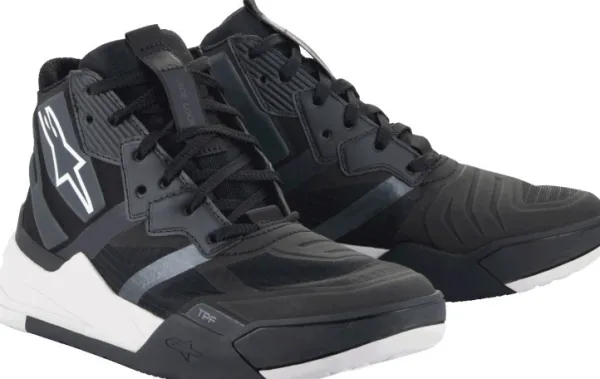 Heren Alpinestars Heren Motorschoenen-Speedflight Shoes Black White 12