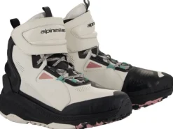 Heren Alpinestars Heren Motorschoenen-Speedstreet Shoes Ecru Coral Black Aqua 8024
