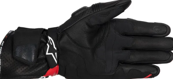 Alpinestars Motorhandschoenen-P-3 Gove Back/Bright Red/White 1342