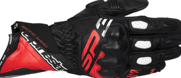Alpinestars Motorhandschoenen-P-3 Gove Back/Bright Red/White 1342