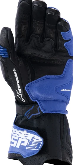 Alpinestars Motorhandschoenen-p-9 Gove Bright Bue/Navy/White