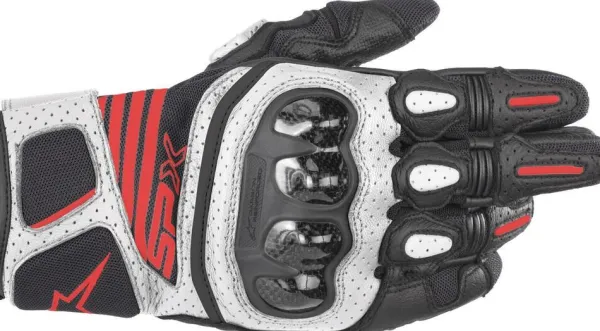 Alpinestars Motorhandschoenen-p X Air Carbon V2 Gove Back White Red Fuo 1231