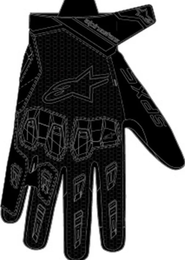 Alpinestars Motorhandschoenen-p X 5 Air Gove Back Back 1100