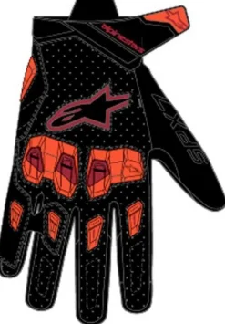 Alpinestars Motorhandschoenen-p X 7 Gove Back Dark Red Red Fuo 1487