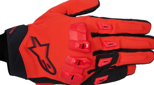 Alpinestars Motorhandschoenen-P X 3 Gove Bright Red/Back/White 3016