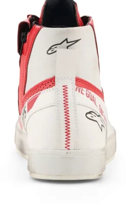 Heren Alpinestars Heren Motorschoenen-Stated Flair Shoes White/Bright Red