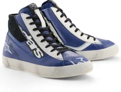 Heren Alpinestars Heren Motorschoenen-Stated Flair Shoes Bright Blue/White/Black