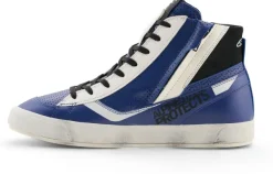 Heren Alpinestars Heren Motorschoenen-Stated Flair Shoes Bright Blue/White/Black