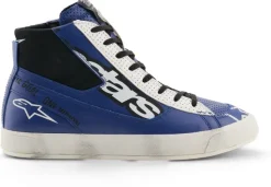 Heren Alpinestars Heren Motorschoenen-Stated Flair Shoes Bright Blue/White/Black