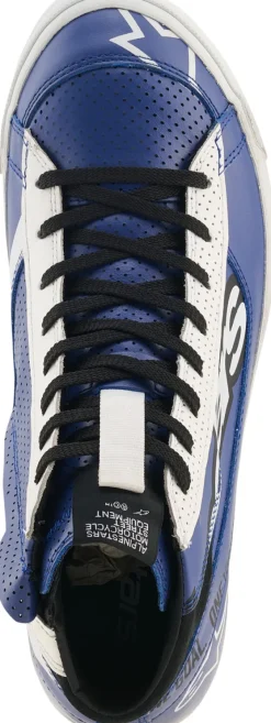 Heren Alpinestars Heren Motorschoenen-Stated Flair Shoes Bright Blue/White/Black