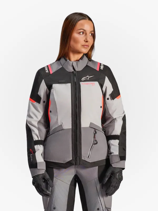 Alpinestars Motorjassen-tea Ande V4 Drytar otorja Dk Gray Ice Gray Bk Cora F 9276