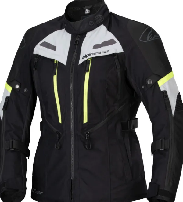 Alpinestars Motorjassen-tea Bogota' Pro Drytar otorja Back Ice Gray Yeow Fuo 1381
