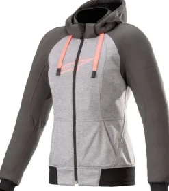 Alpinestars Motorhoodies-tea Chroe otorhoodie eange Gray/Tar/Diva/Pink 9169