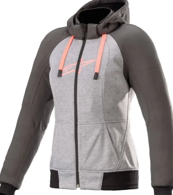 Alpinestars Motorhoodies-tea Chroe otorhoodie eange Gray/Tar/Diva/Pink 9169