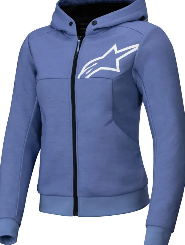 Alpinestars Motorhoodies|Motorjassen-tea Chroe V2 otorhoodie Bue/Vioet/White 7185