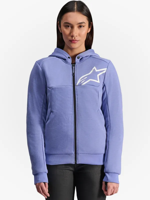 Alpinestars Motorhoodies|Motorjassen-tea Chroe V2 otorhoodie Bue/Vioet/White 7185
