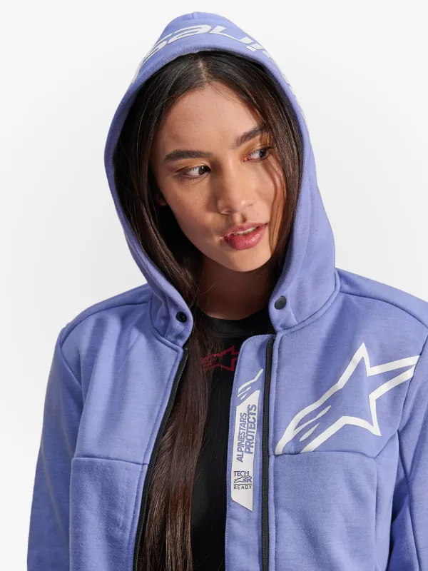 Alpinestars Motorhoodies|Motorjassen-tea Chroe V2 otorhoodie Bue/Vioet/White 7185