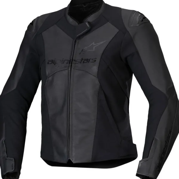 Alpinestars Motorjassen-Stella Faster V3 Leather Motorjas Black Black 1100