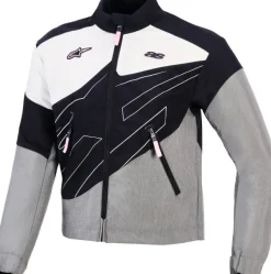Alpinestars Motorjassen-tea ohe otorja Jacket Back/Fur/Gray/Off White/Pink